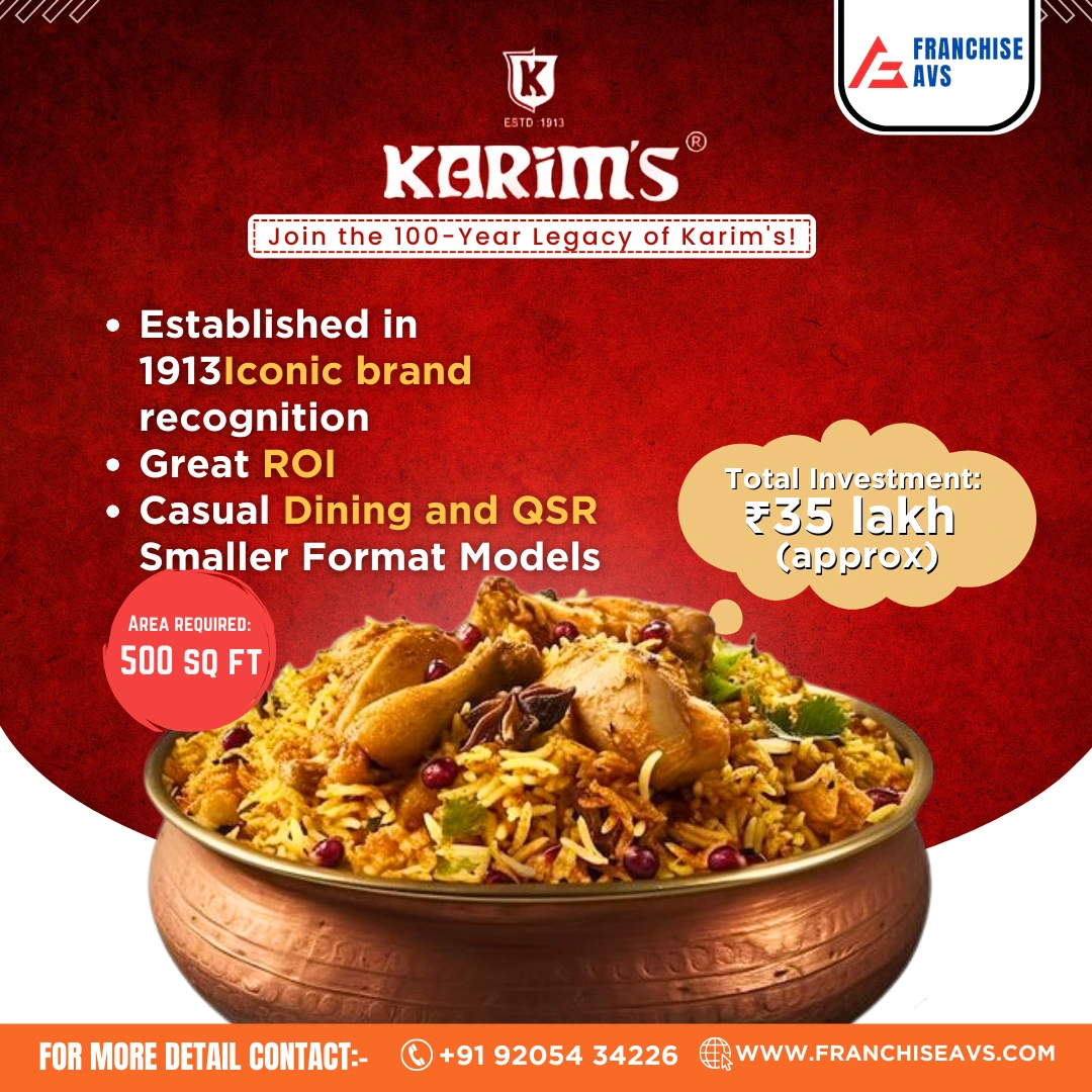 Karims Franchise in Delhi Ncr and India