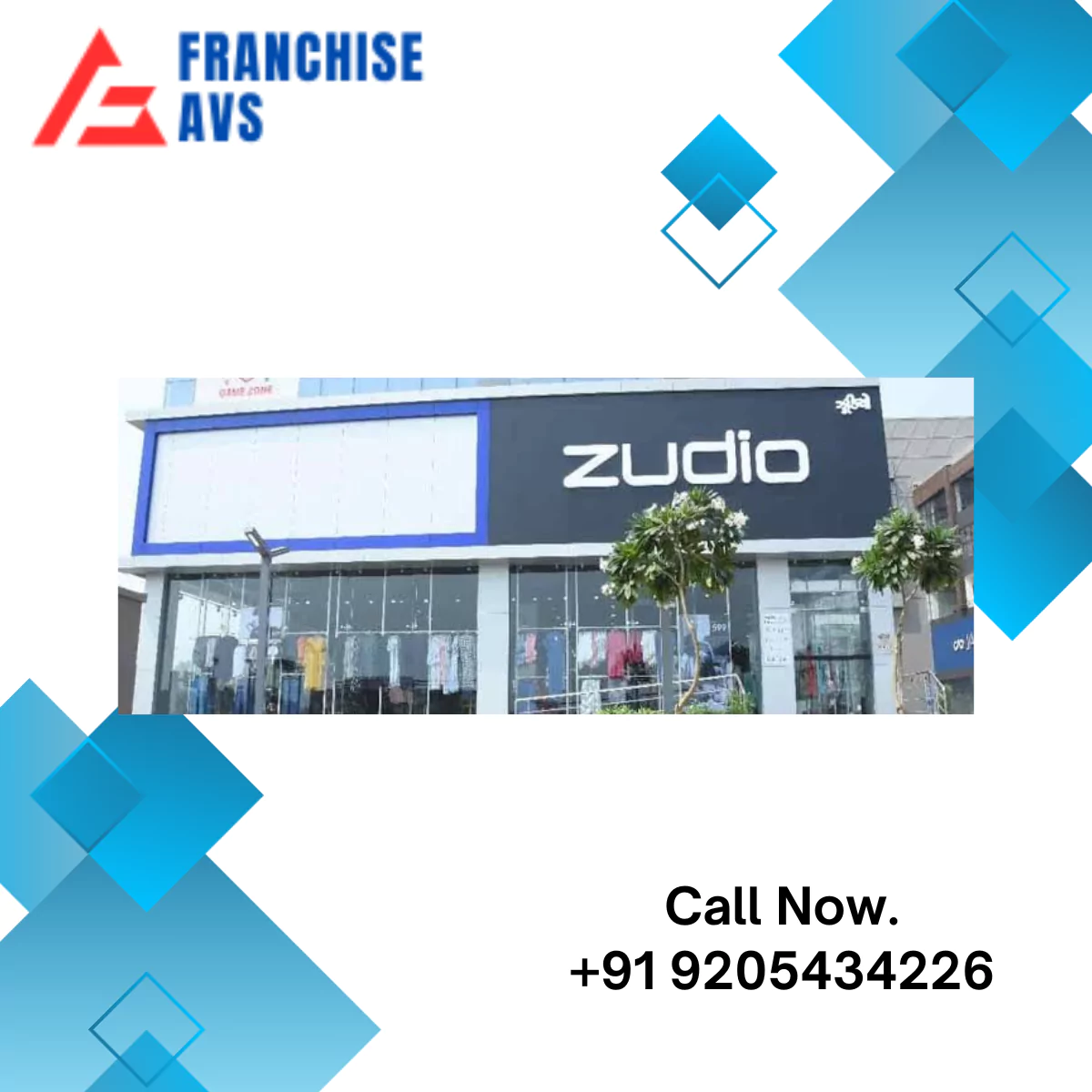 Zudio franchise and leasing in delhi ncr india