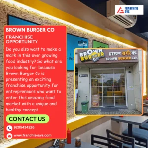 Brown Burger Co. Franchise opportunity in Delhi NCR & India