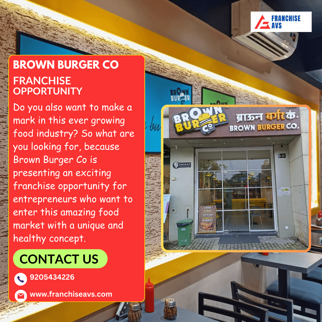 Brown Burger Co Franchise opportunity in Delhi NCR & India