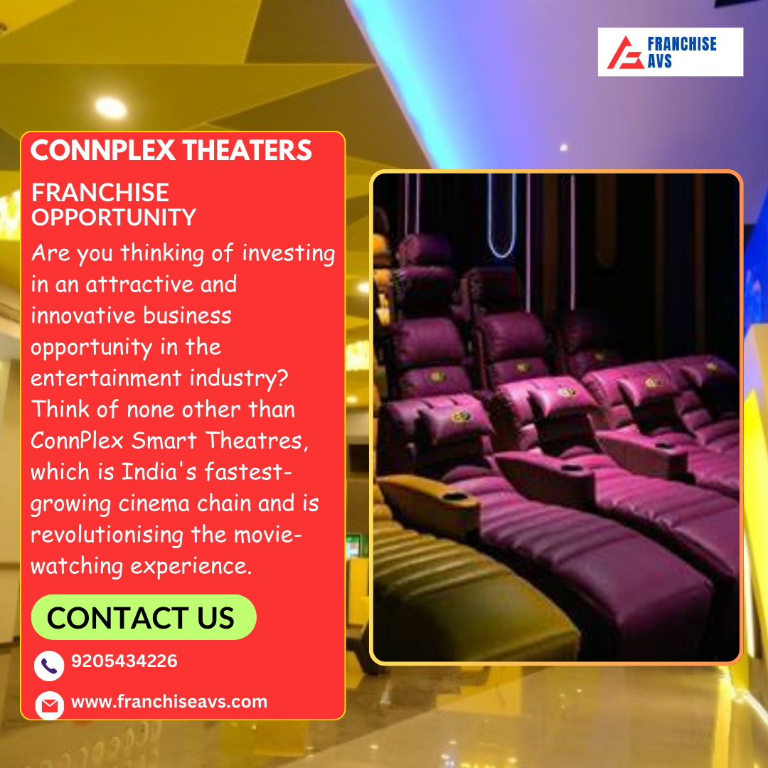 ConnPlex Smart Theatres Franchise Opportunity in Delhi NCR & India
