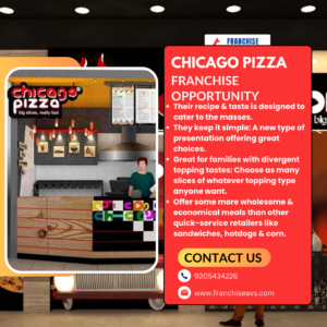 Chicago pizza Franchise opportunity in Delhi NCR & India 