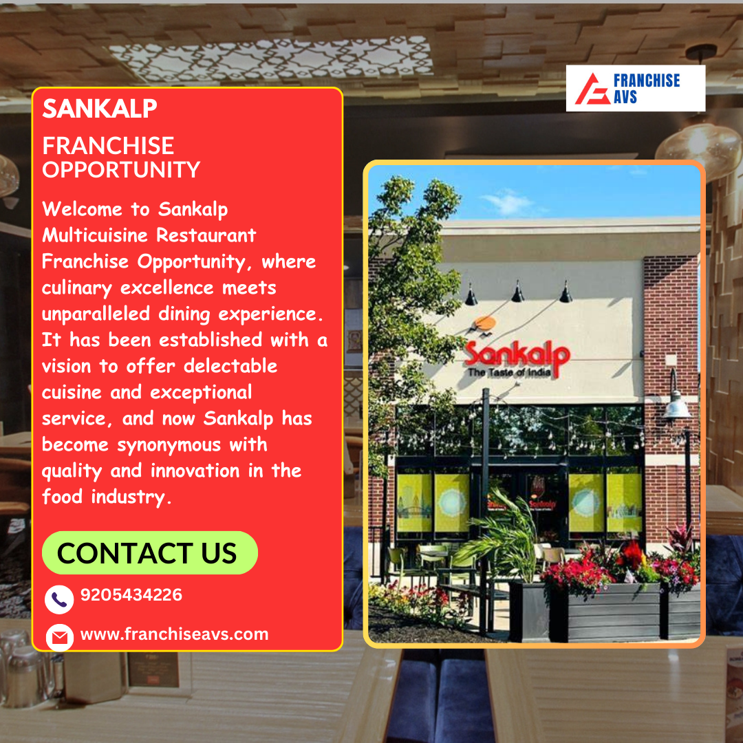 Sankalp franchise opportunity in Delhi NCR & India