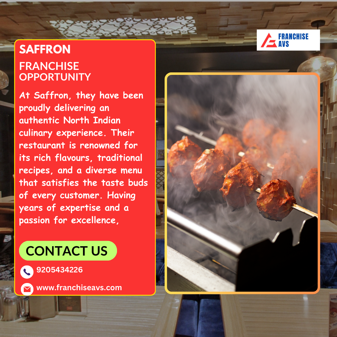 Saffron Franchise opportunity in Delhi NCR & India