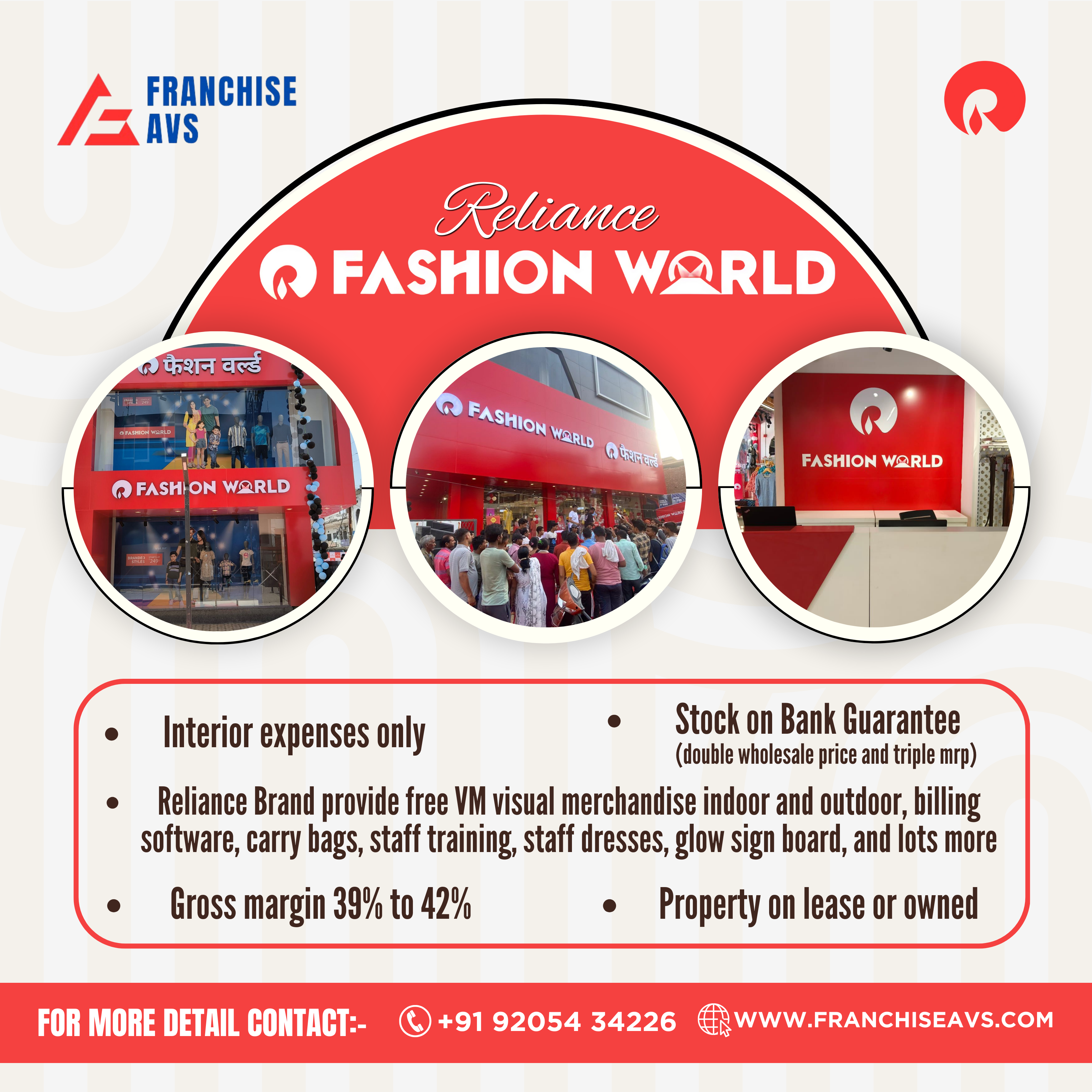Fashion World By Reliance Franchise