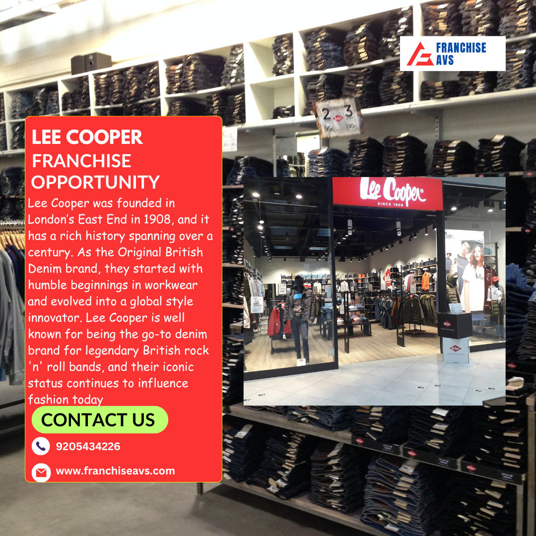 Lee Cooper franchise in Delhi NCR And India