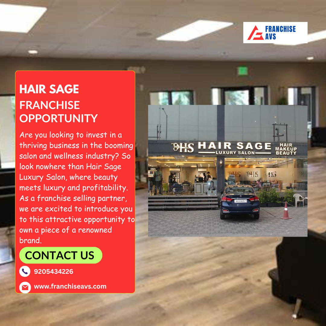 hair sage franchise in Delhi NCR & India