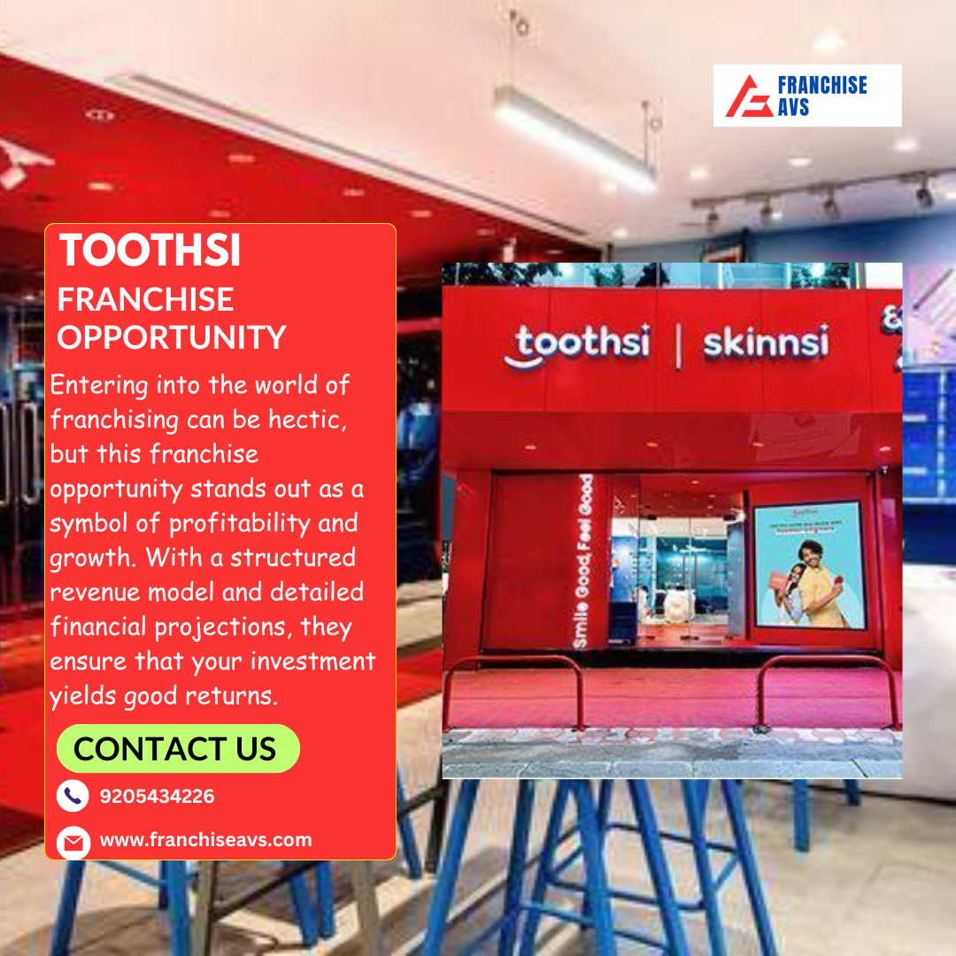 Toothsi franchise in Delhi NCR & India