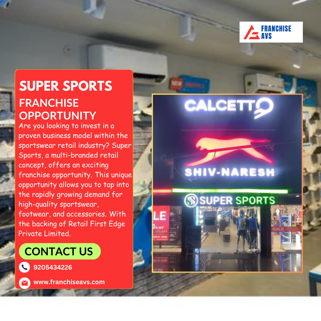 SUPER SPORTS FRANCHISE IN INDIA