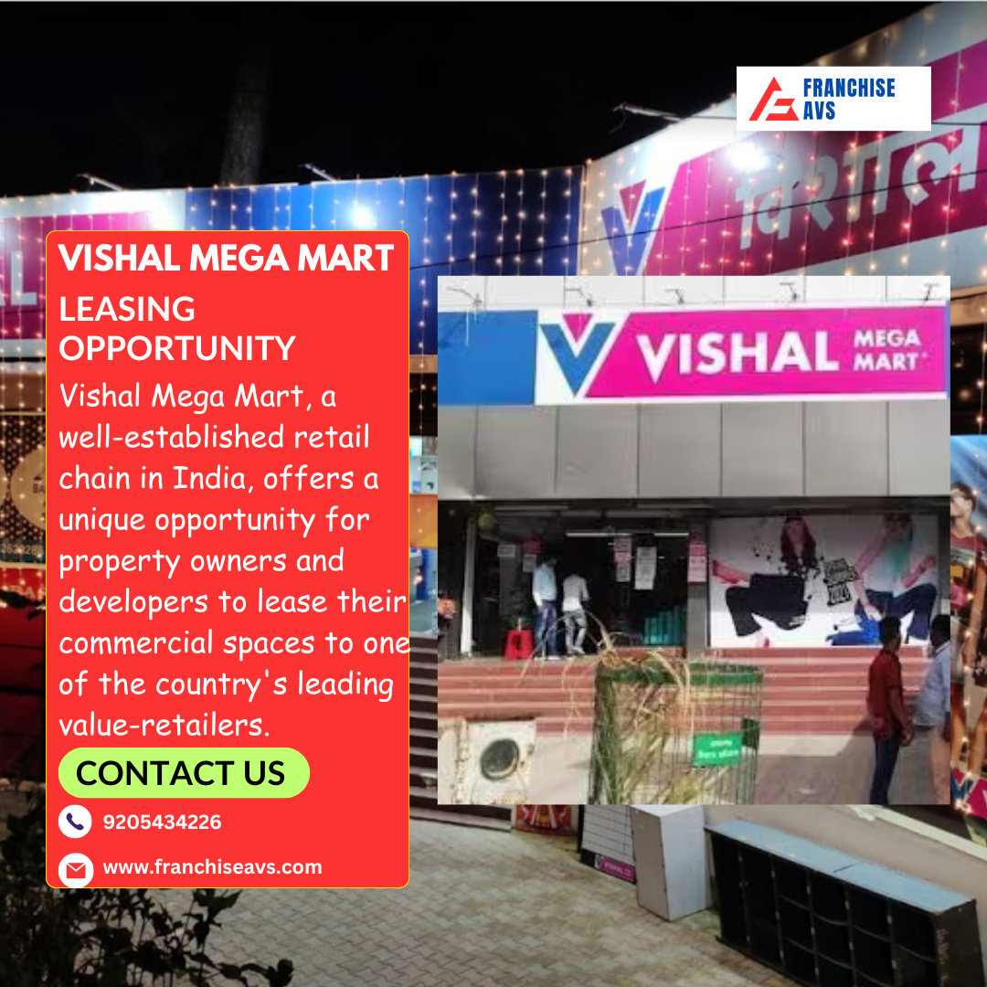 Vishal Mega Mart Leasing in Delhi NCR & India