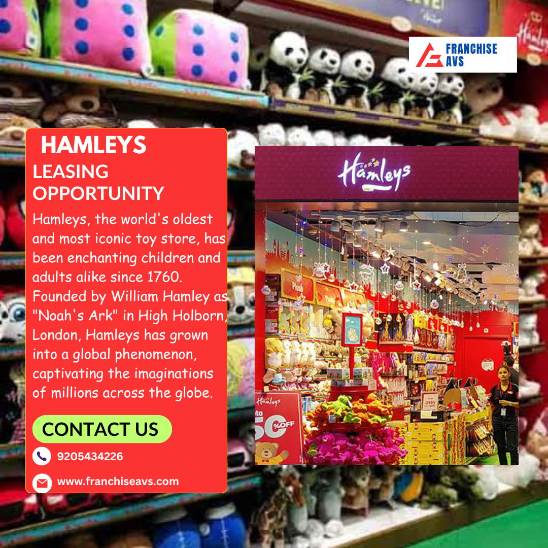 Hamleys leasing in Delhi NCR & India