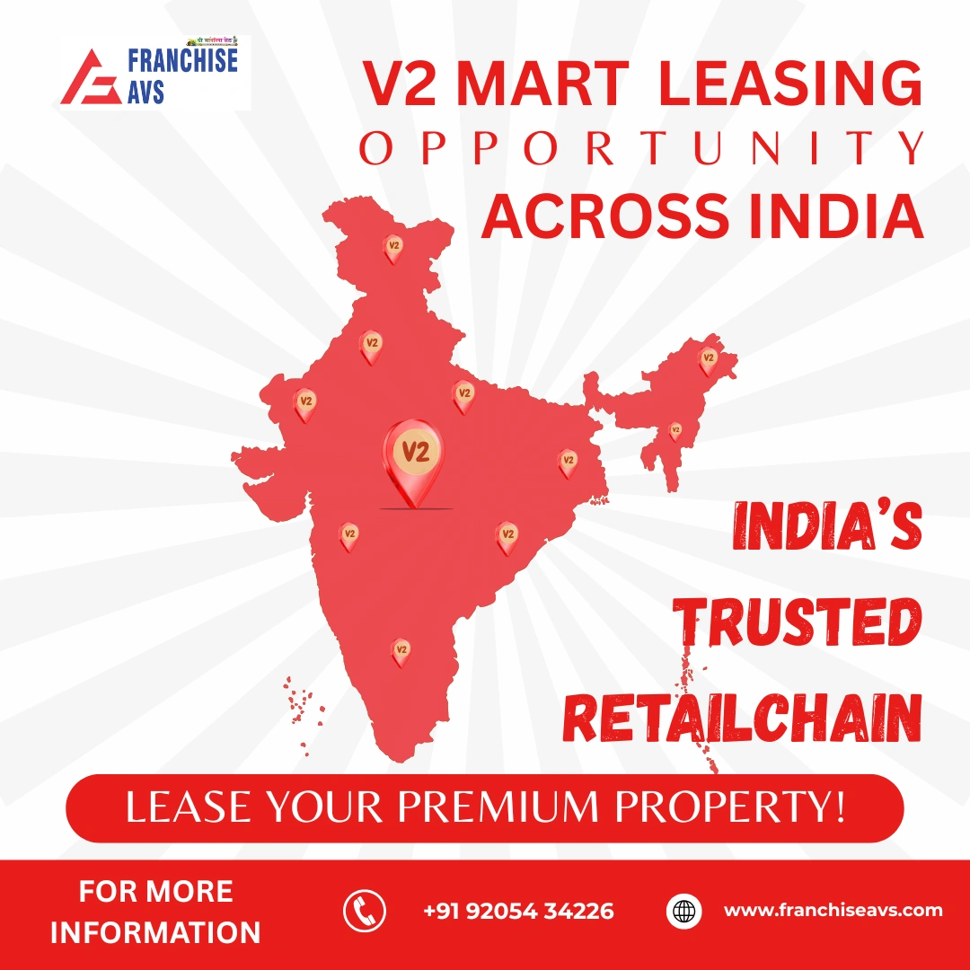 V2 Mart Commercial Property Leasing Opportunities in India