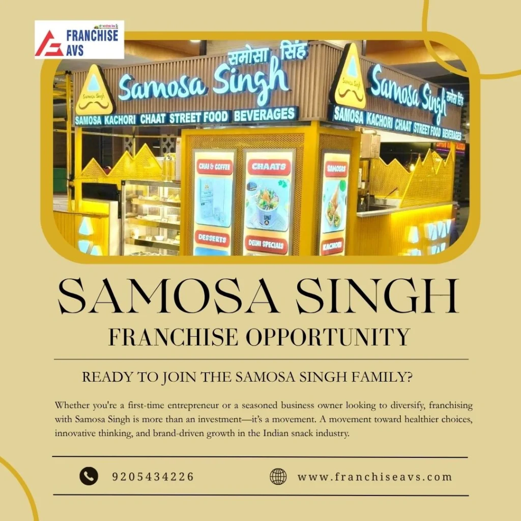 Samosa Singh Best Franchise in India