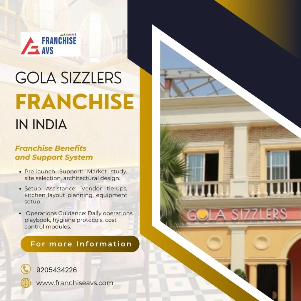 Gola Sizzlers Franchise in India 2025