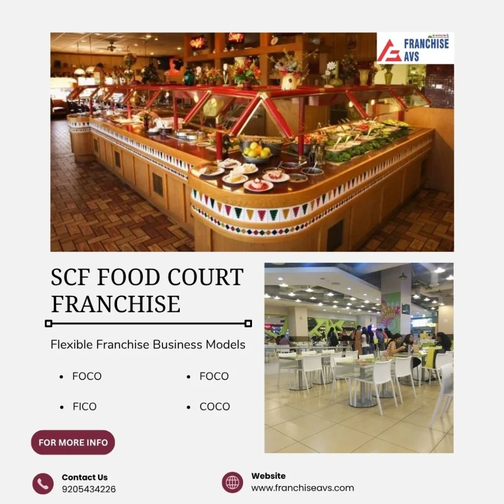 SCF Food Court Franchise in India 2025