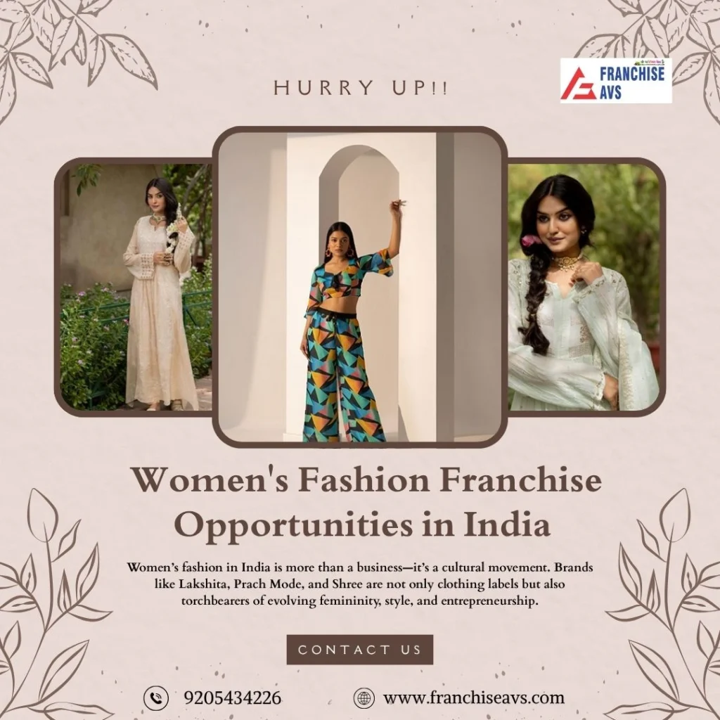 Women's Fashion Franchise Opportunities in India