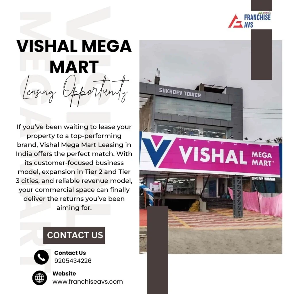 Vishal Mega Mart Leasing in North India