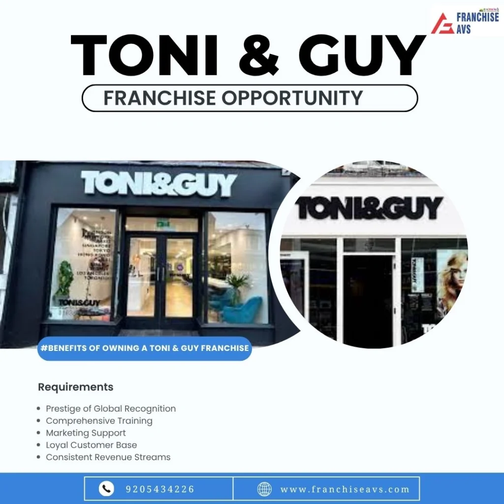 Toni and Guy Franchise in India