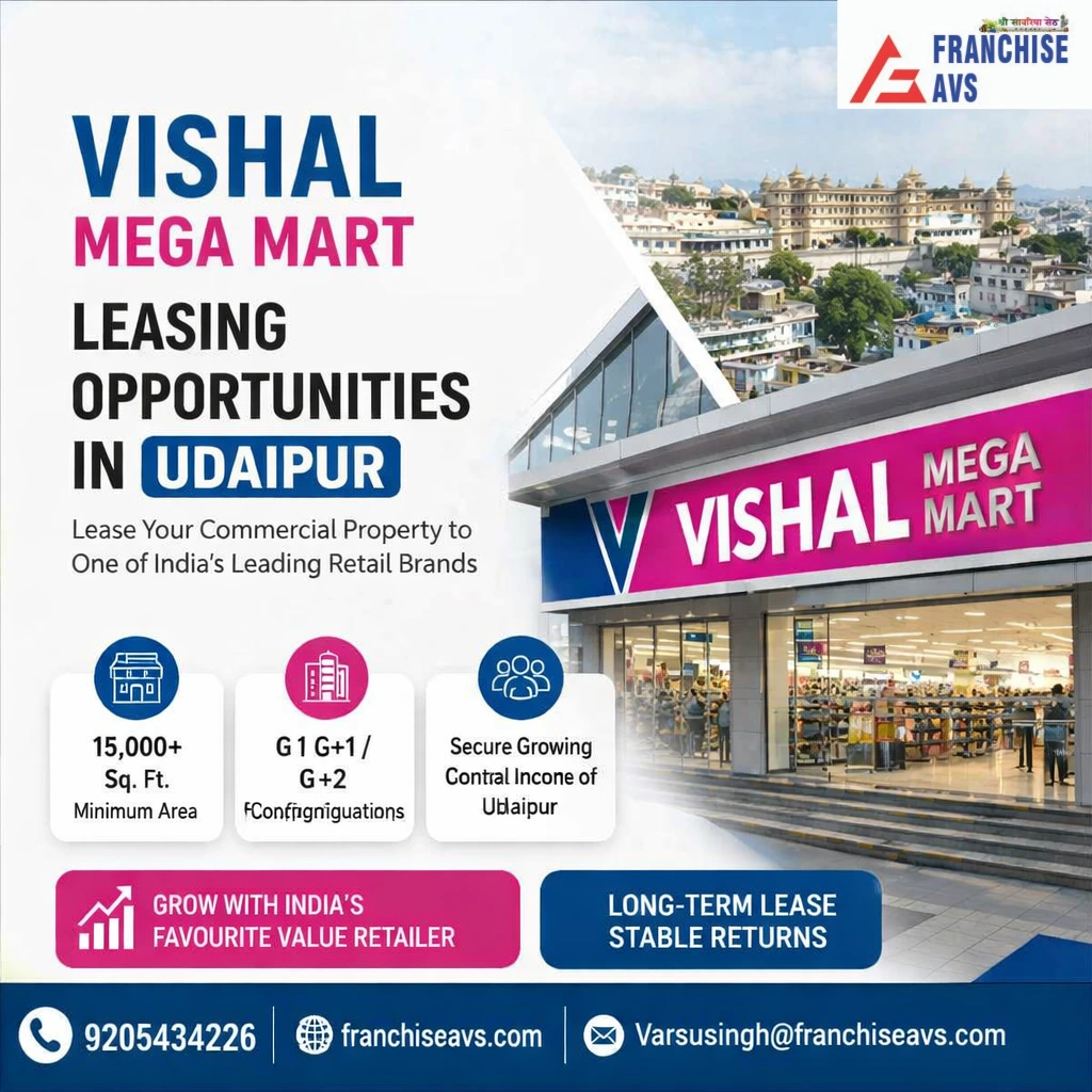 Vishal Mega Mart Leasing in Udaipur