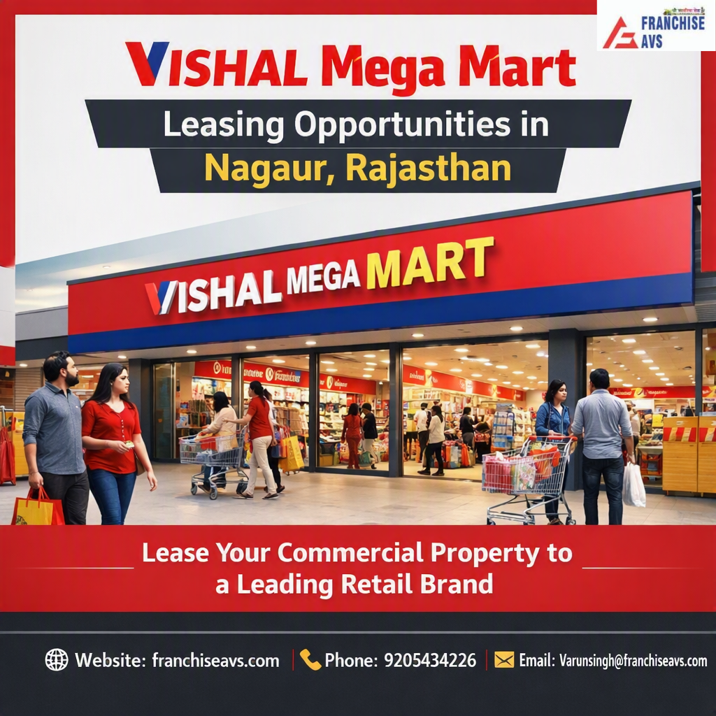 Vishal Mega Mart Leasing Opportunities in Nagaur