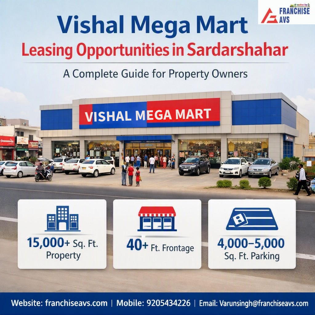 Vishal Mega Mart Leasing in Sardarshahar