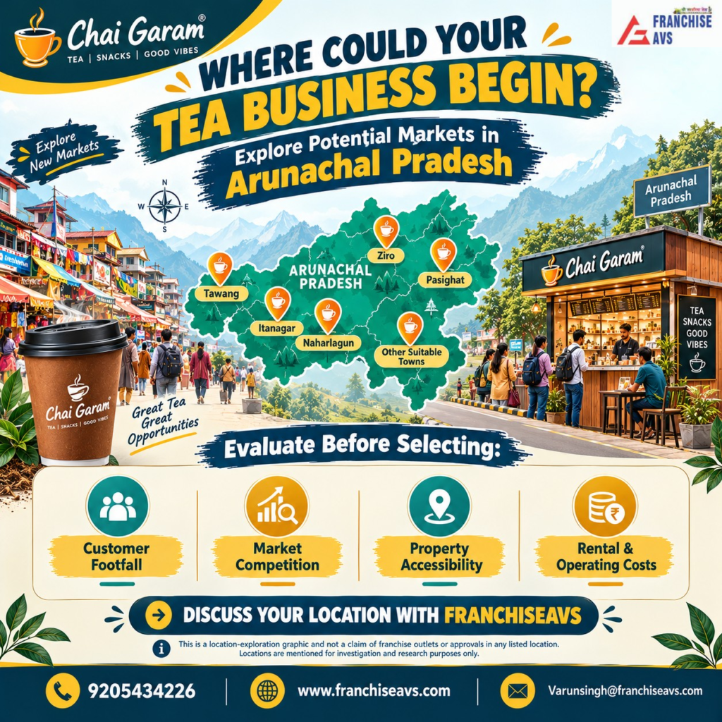 Chai Garam Franchise in Arunachal Pradesh