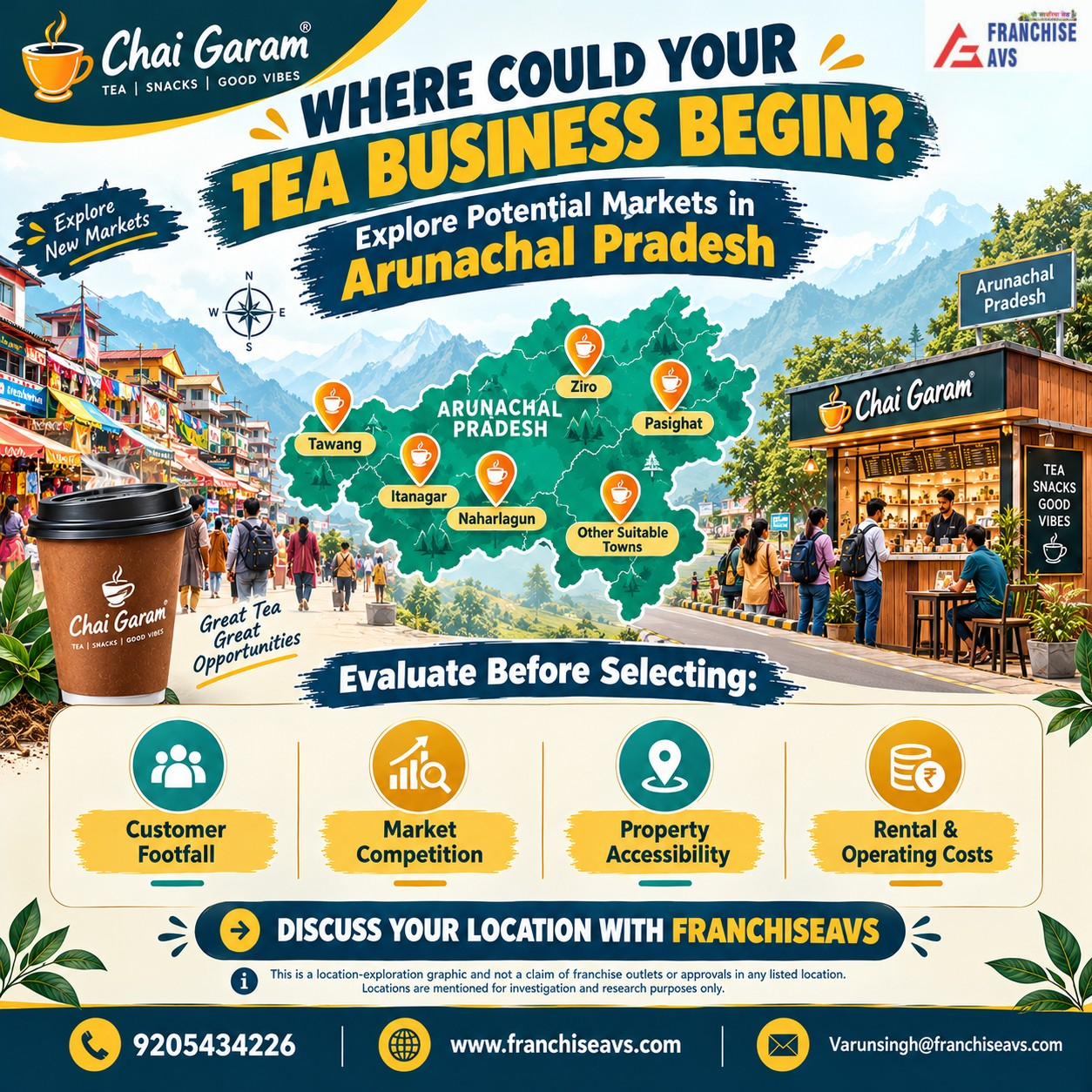 Chai Garam Franchise in Arunachal Pradesh