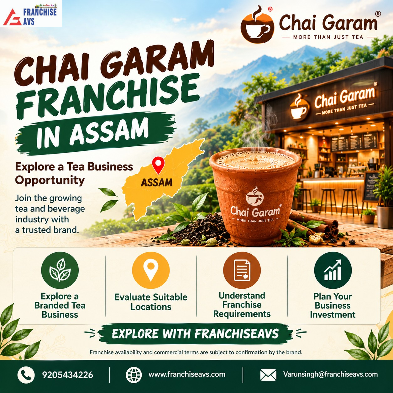 Chai Garam Franchise in Assam